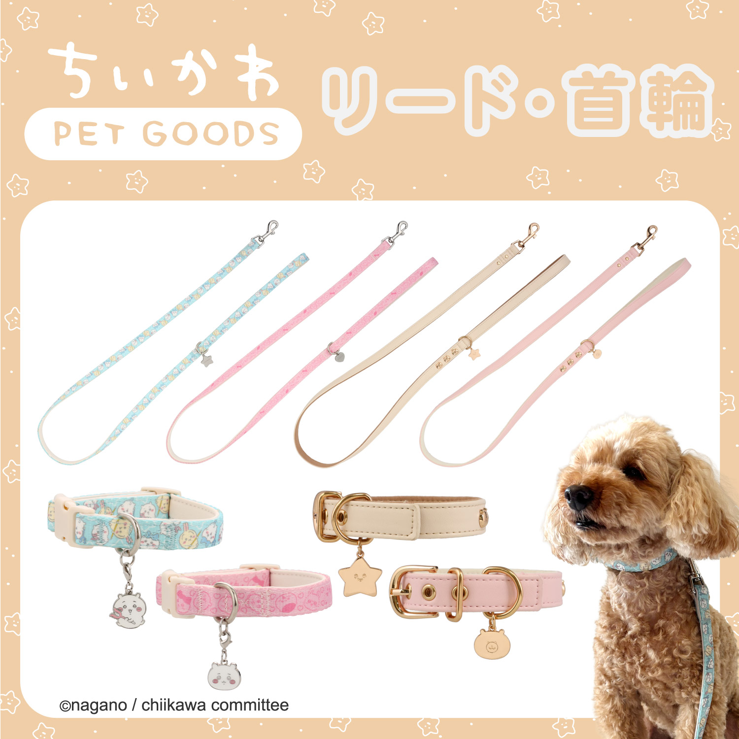ちいかわ リード・首輪