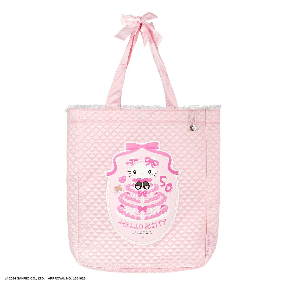 ハローキティ ピンクキルトシリーズ ＜ミニポーチ＞ KT24474 HELLO KITTY | 粧美堂（しょうびどう）ONLINE STORE |  公式通販