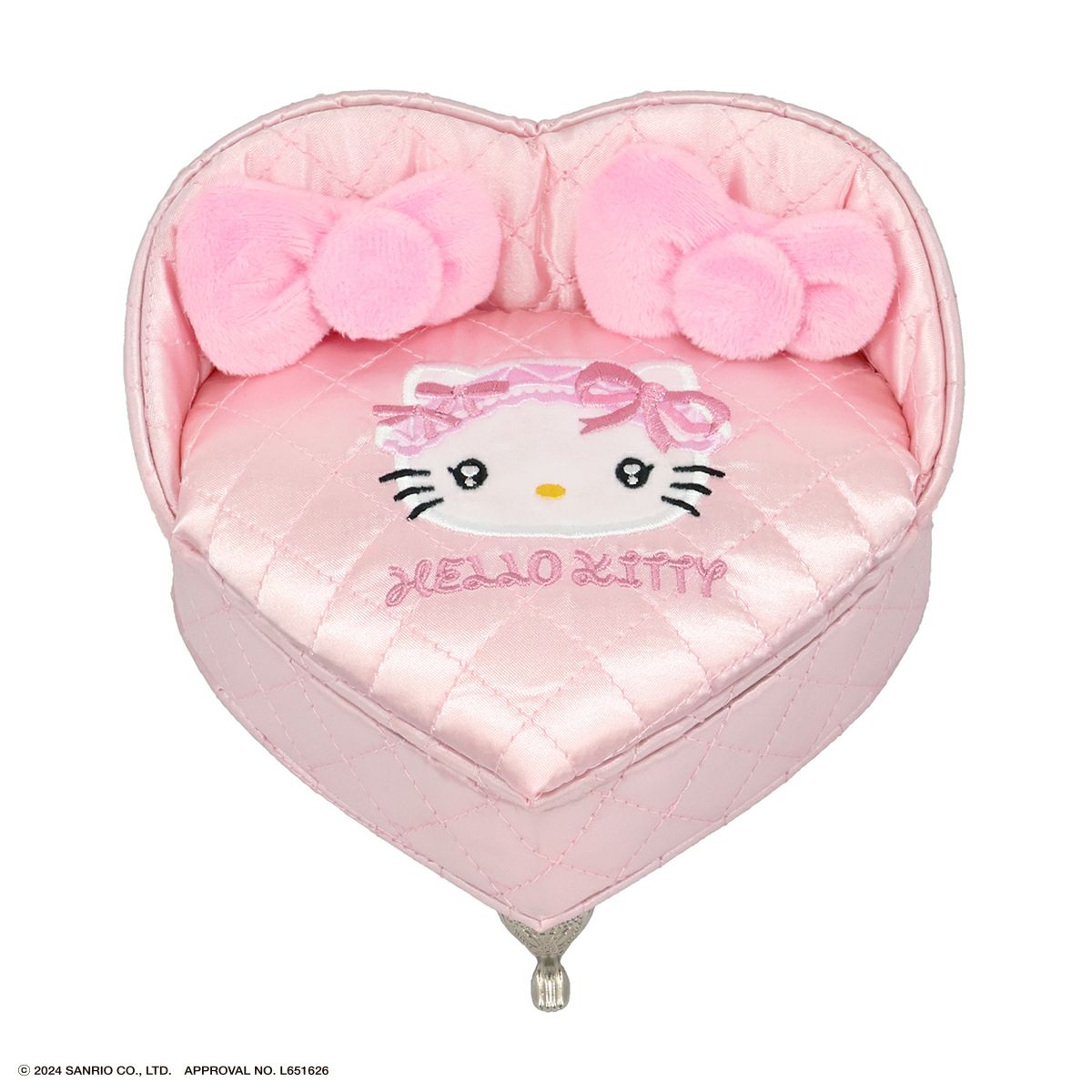 ハローキティ ピンクキルトシリーズ ＜窓あきポーチ＞ KT24476 HELLO KITTY | 粧美堂（しょうびどう）ONLINE STORE |  公式通販