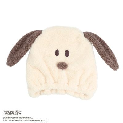 SNOOPY ヘアアイテムシリーズ ヘアドライキャップ＜GRAY＞ スヌーピー PEANUTS SN46450