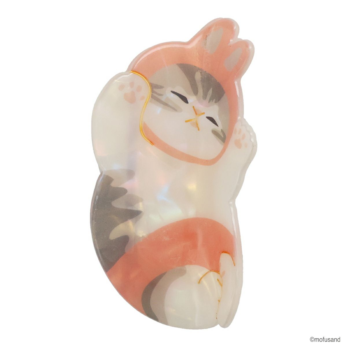 mofusand アクセサリー ダイカットクリップ ＜にゃんぱんつ＞ MD46840 