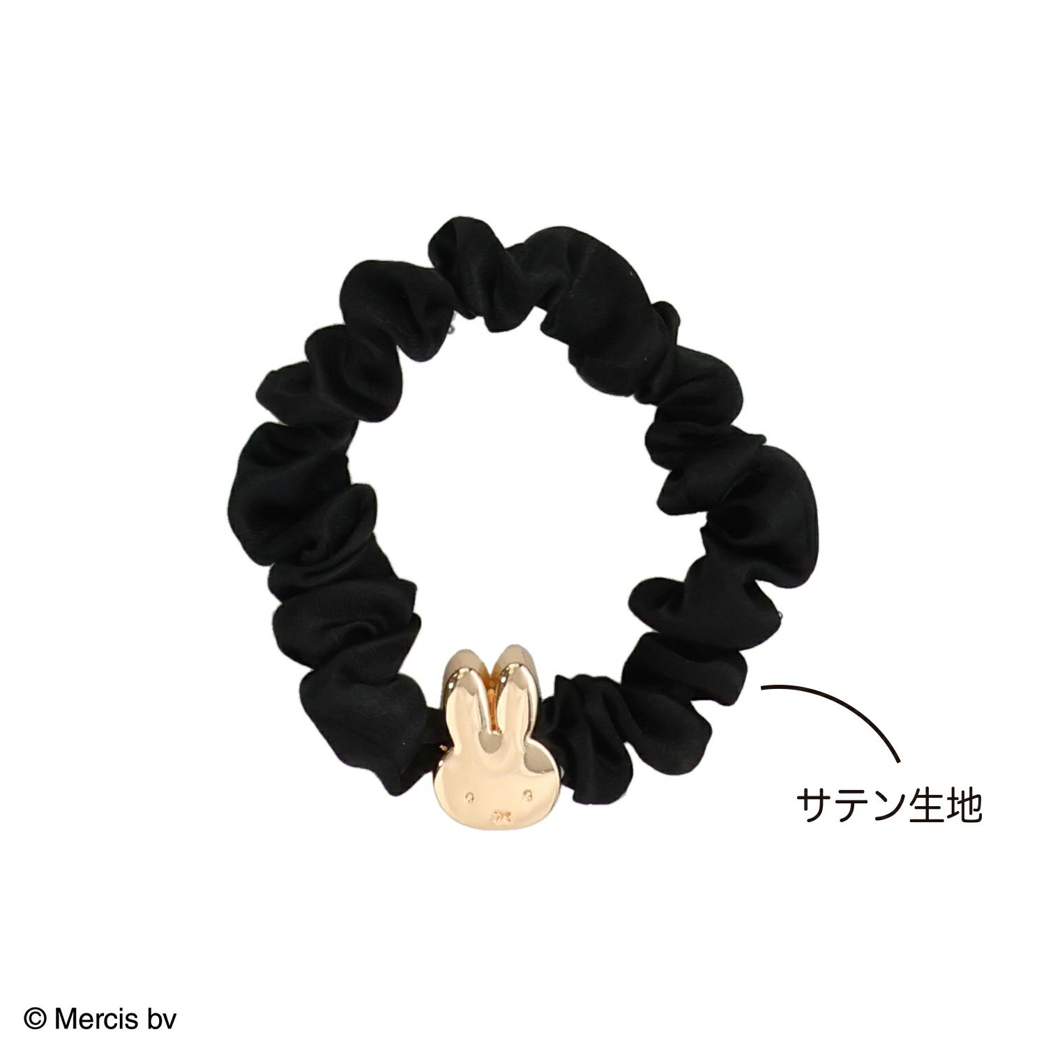 Dick Bruna Gold & Blackシリーズ サテンシュシュセット BLACK