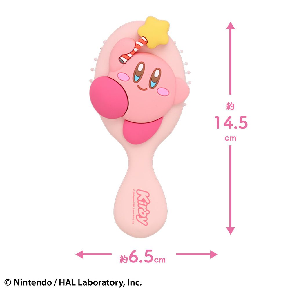 【25％OFF】 星のカービィ ミニヘアブラシ | キャラクター商品 | 粧美堂 その他