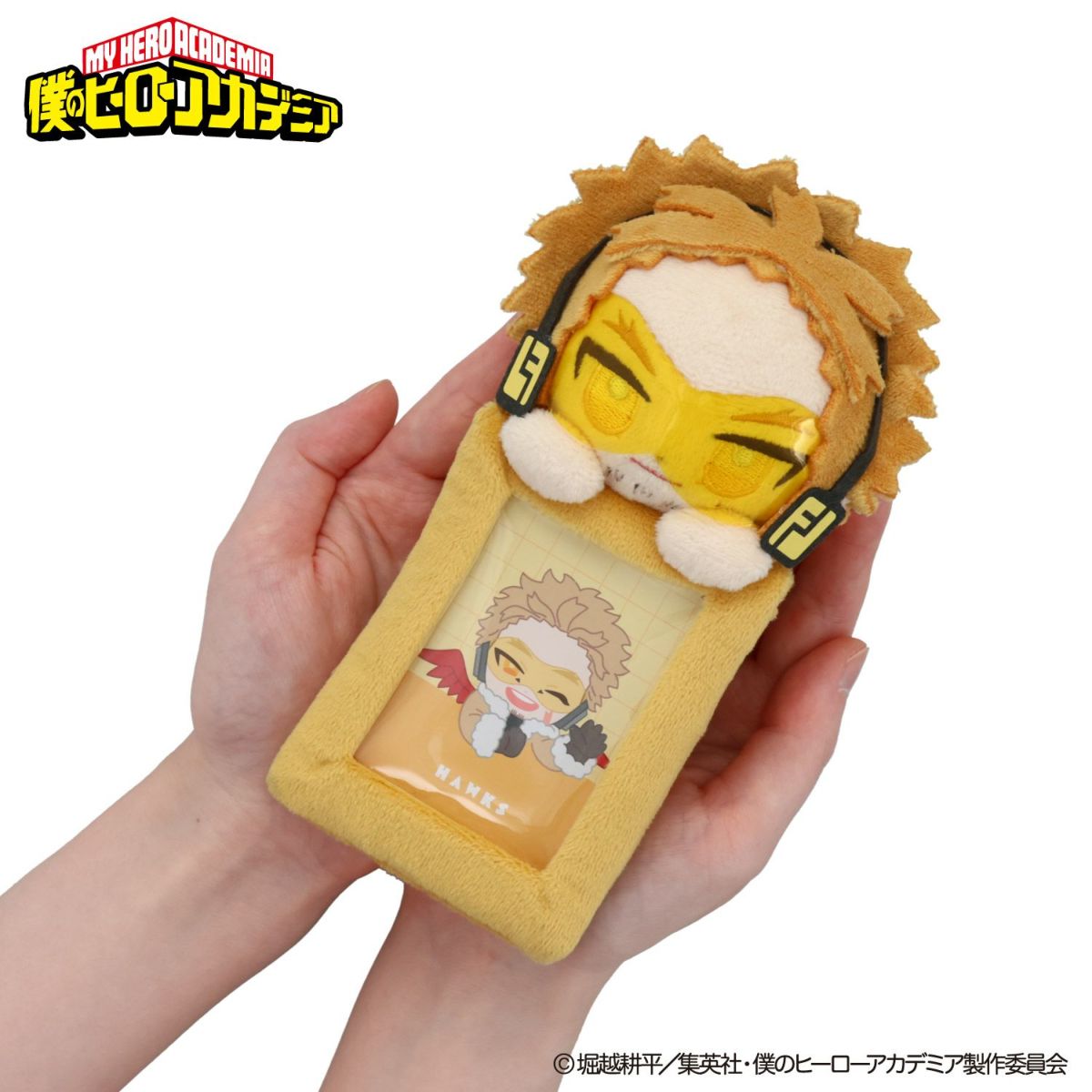 僕のヒーローアカデミア 　特製ホルダー ホークス 僕のヒーローアカデミア』バースデイカードホルダー （特製カード2枚