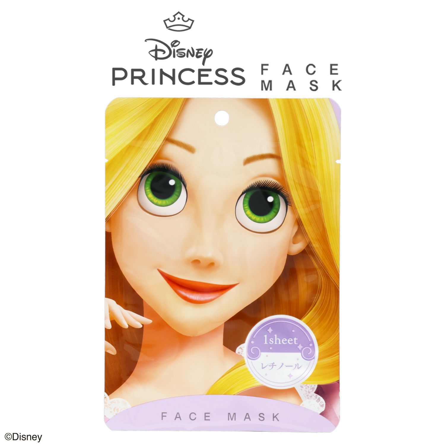Disney PRINCESS フェイスマスク ＜ラプンツェル＞