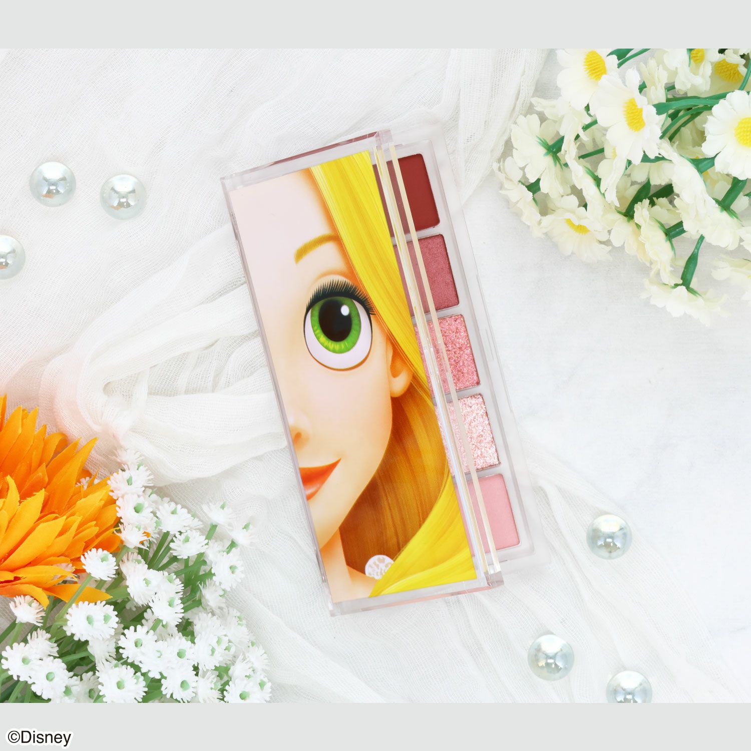 Disney リアルプリンセスコスメコレクション アイシャドウパレット＜ ラプンツェル ＞