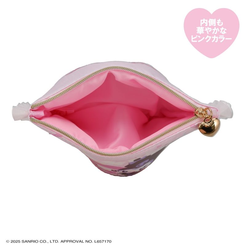 マイメロディ＆クロミ てんしとあくまシリーズ フラットポーチ