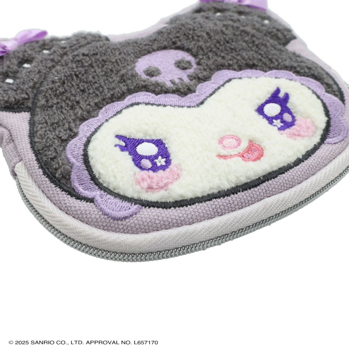 マイメロディ＆クロミ てんしとあくまシリーズ ダイカットサガラポーチ ＜クロミ＞