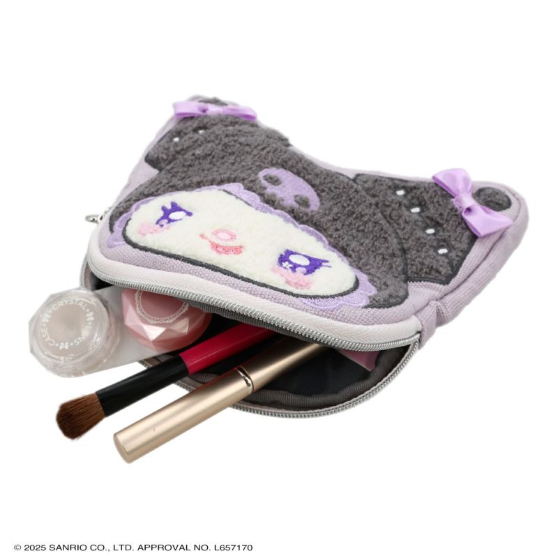 マイメロディ＆クロミ てんしとあくまシリーズ ダイカットサガラポーチ ＜クロミ＞