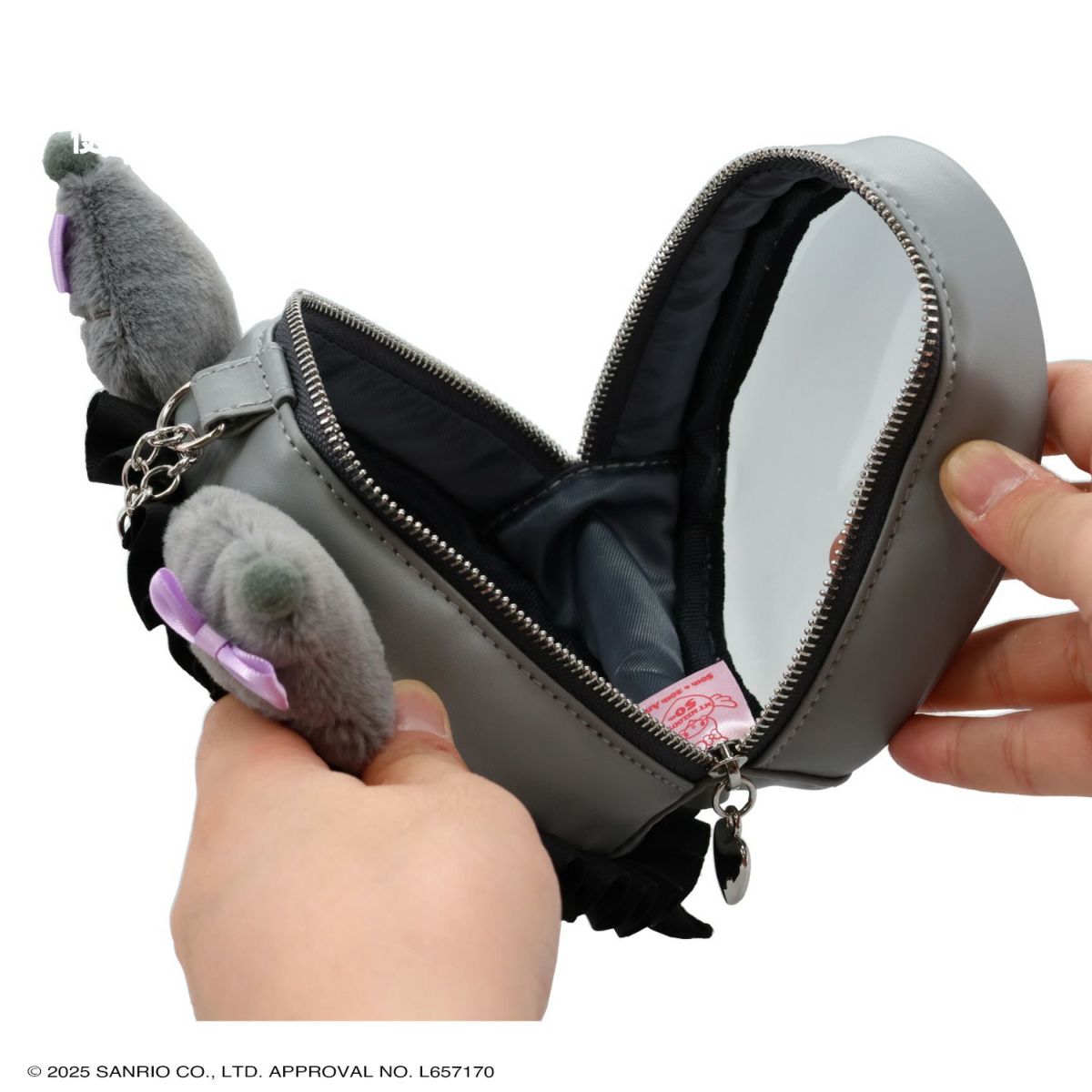 マイメロディ＆クロミ てんしとあくまシリーズ マルチポーチ ＜クロミ＞