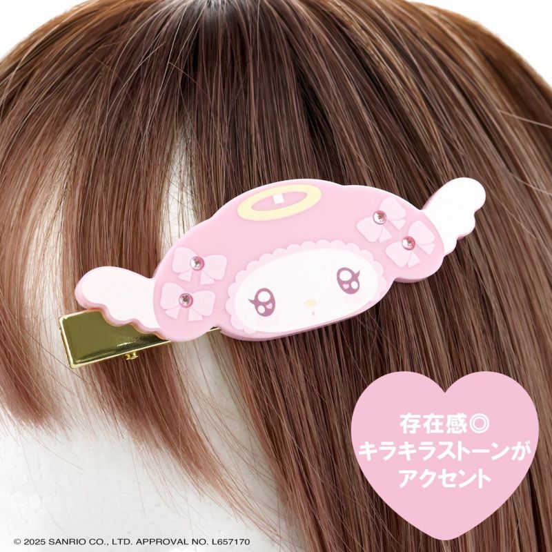 マイメロディ＆クロミ てんしとあくまシリーズ ヘアクリップ ＜マイメロディ＞
