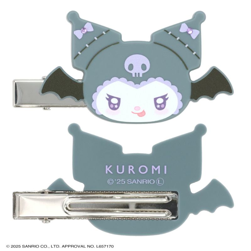 マイメロディ＆クロミ てんしとあくまシリーズ ヘアクリップ ＜クロミ＞