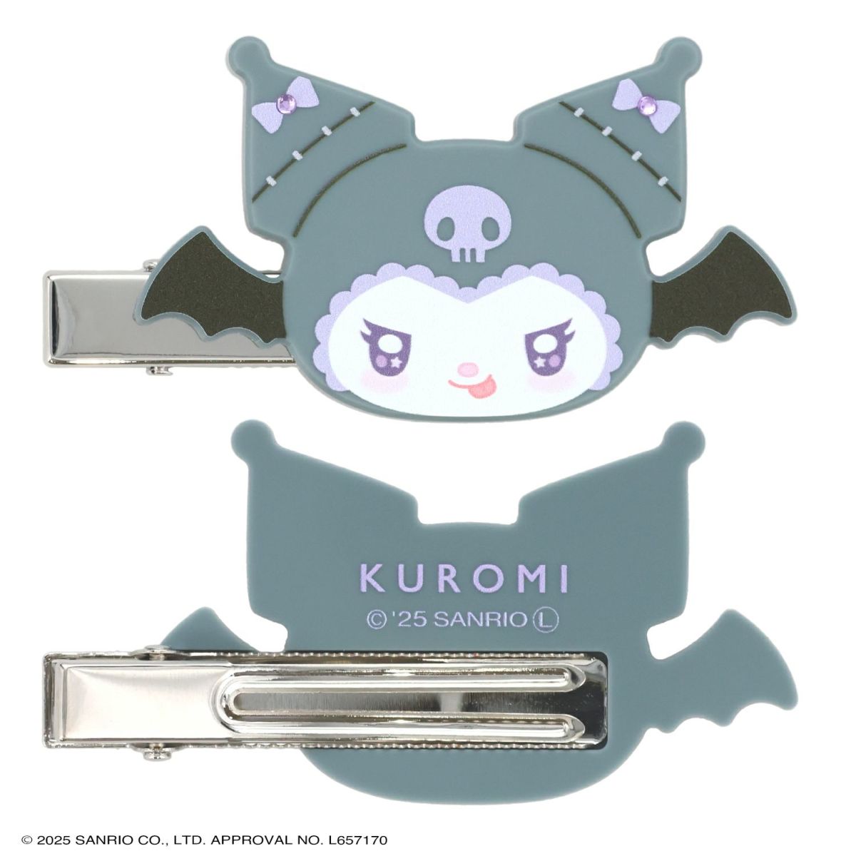 マイメロディ＆クロミ てんしとあくまシリーズ ヘアクリップ ＜クロミ＞