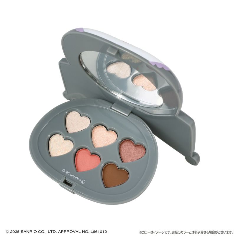 マイメロディ＆クロミ てんしとあくまシリーズ マルチパレット コーラルピンク