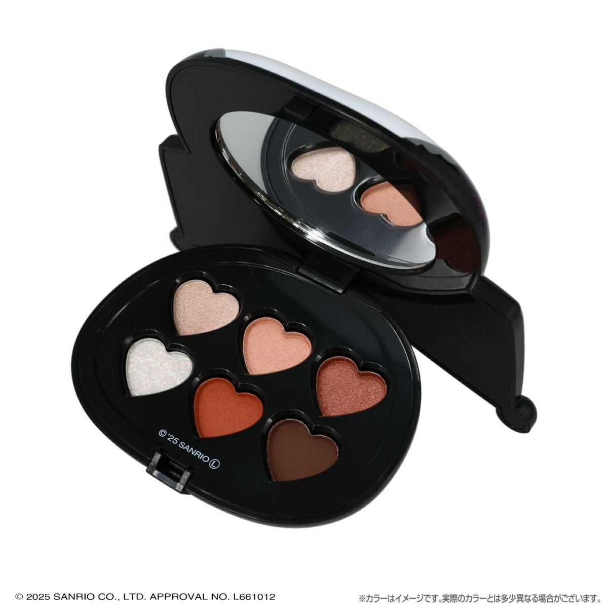 マイメロディ＆クロミ てんしとあくまシリーズ マルチパレット チョコレートブラウン