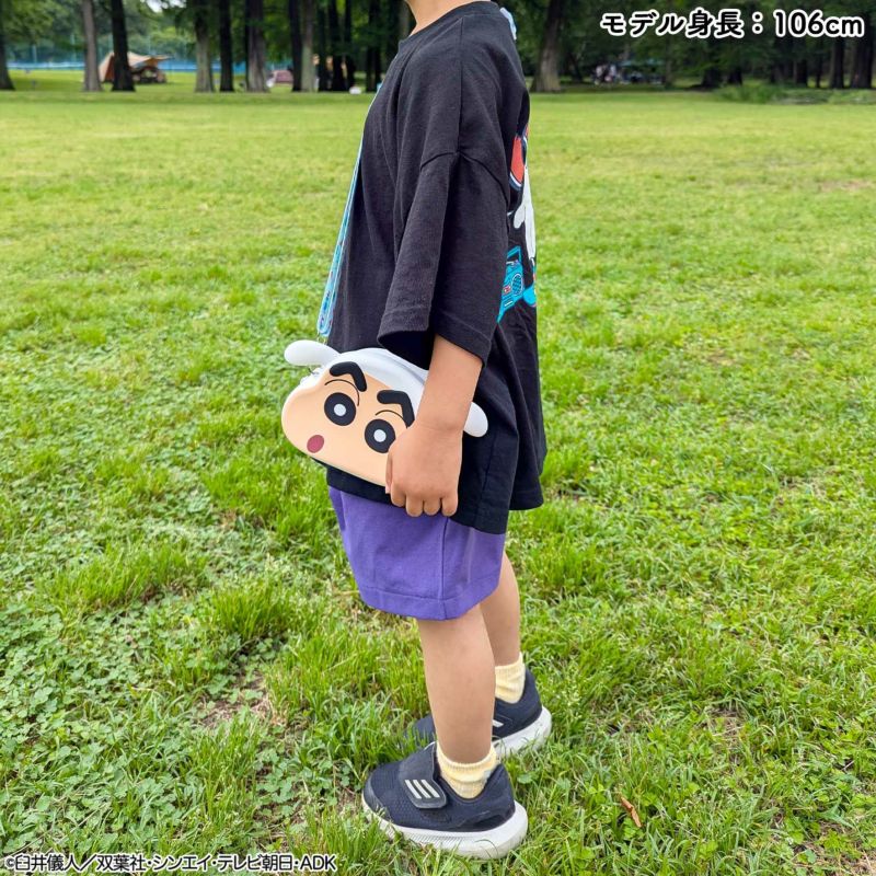 クレヨンしんちゃん シリコンショルダーポシェット