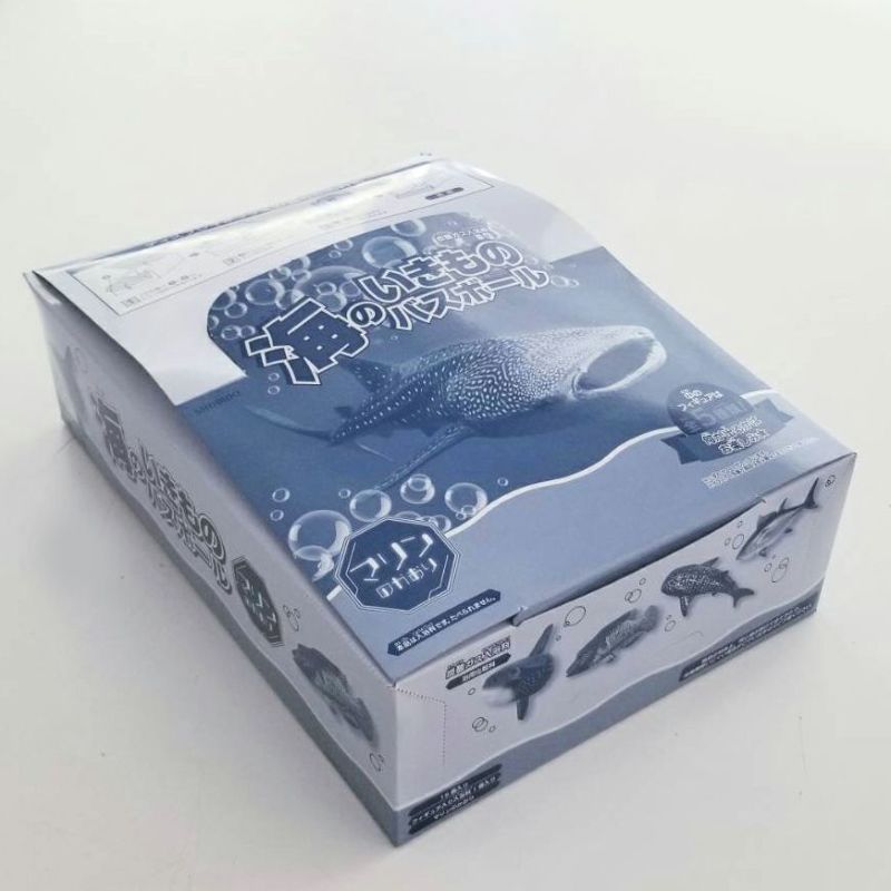 【ケース商品】【1箱/15個セット】バスボール 海の生き物 全5種類 ＜マリンの香り＞