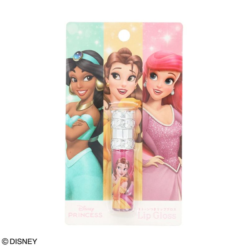 Disney キッズコスメシリーズ ストーン付リップグロス ＜ ディズニープリンセス B＞