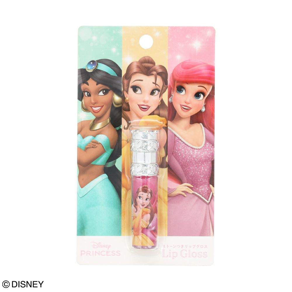 Disney キッズコスメシリーズ ストーン付リップグロス ＜ ディズニープリンセス B＞