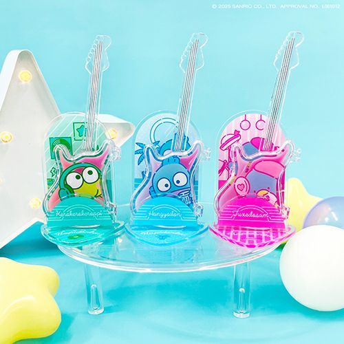 【ケース商品】(1箱 6個入) はぴたんぶい アクリルスタンド付き シークレットギターリップグロスパレットセット ＜ 全6種 ＞