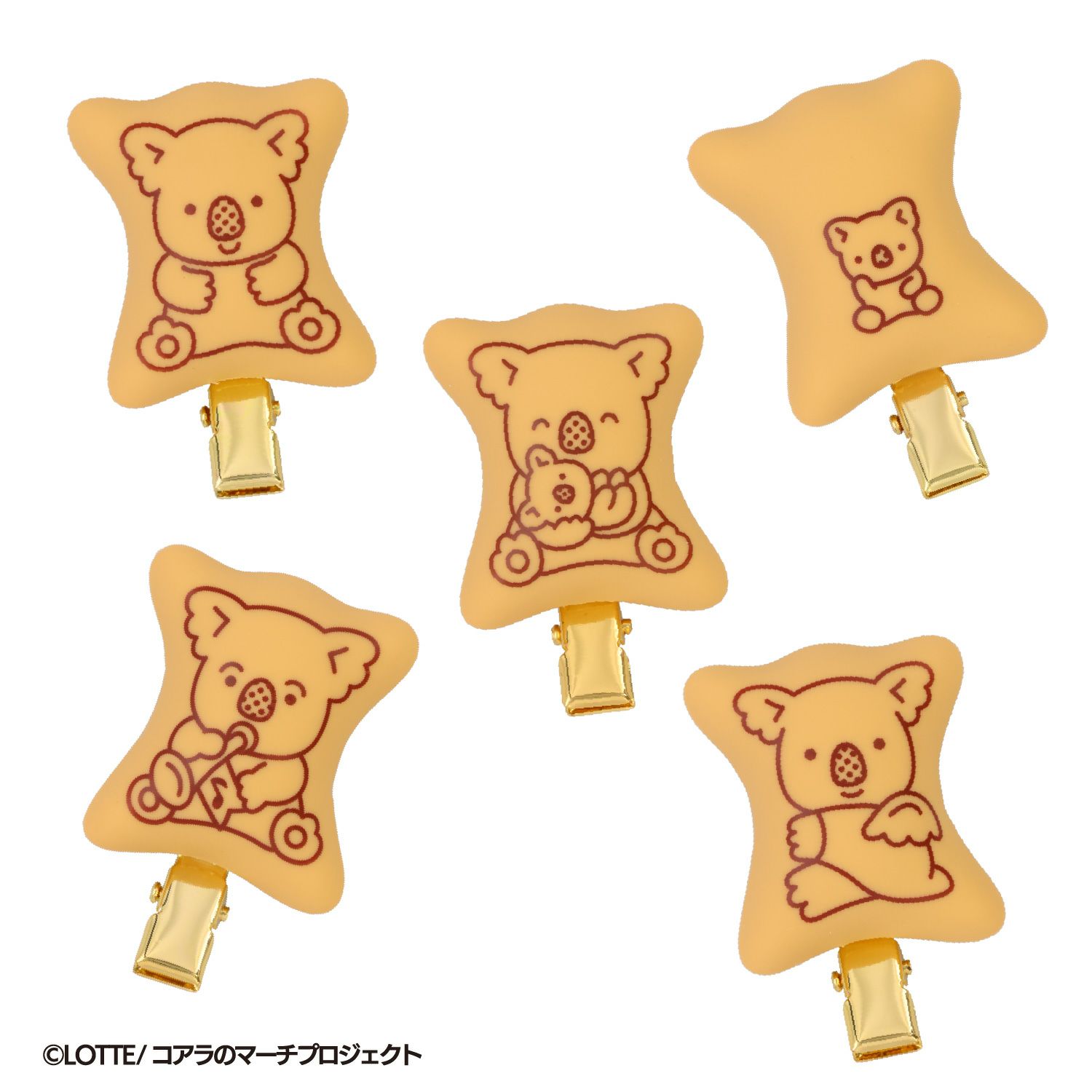LOTTE コアラのマーチ 前髪クリップ ＜ 全10種 ＞