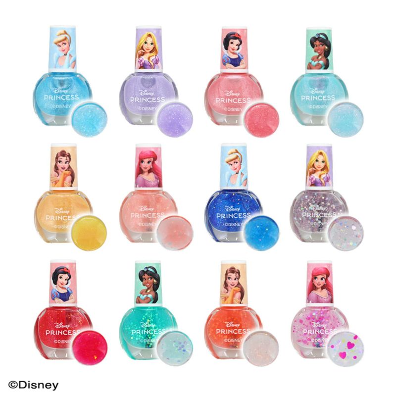 Disney はがせるマニキュア12色セット ＜ ディズニープリンセス ＞