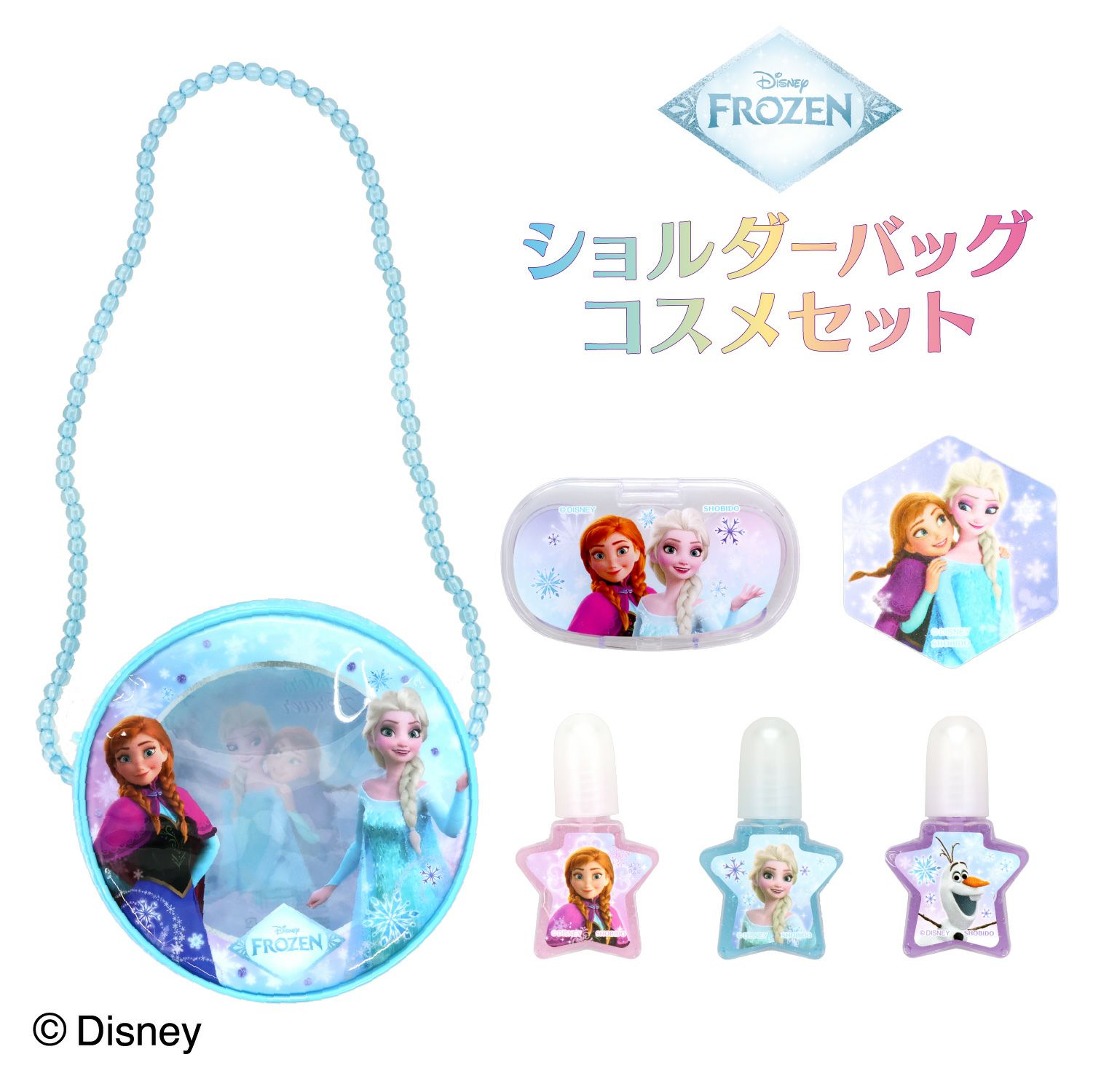 Disney ショルダーバッグコスメセット ＜ アナと雪の女王 ＞