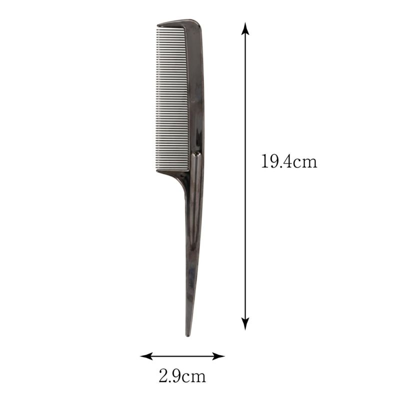 フラットヘア セットコーム ＜ブラック＞