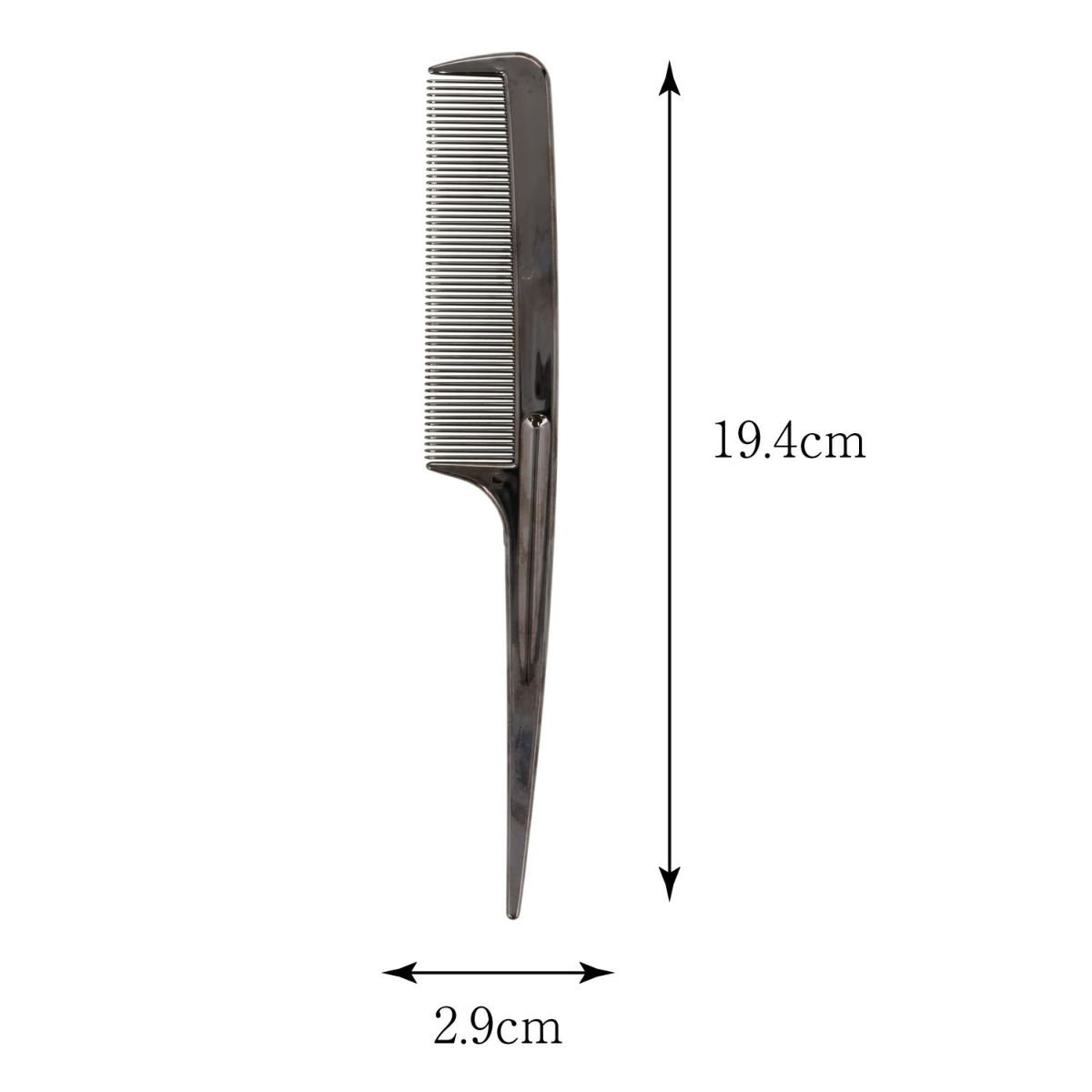 フラットヘア セットコーム ＜ブラック＞