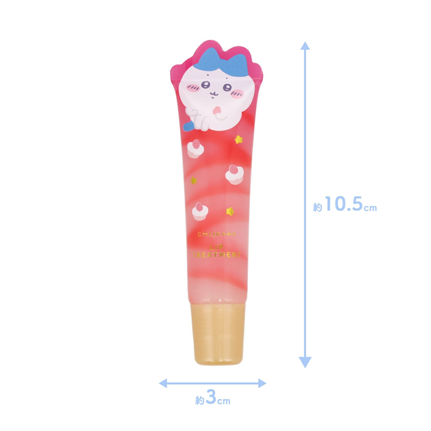 ちいかわ ダイカットコスメシリーズ リップトリートメント ＜ハチワレ＞