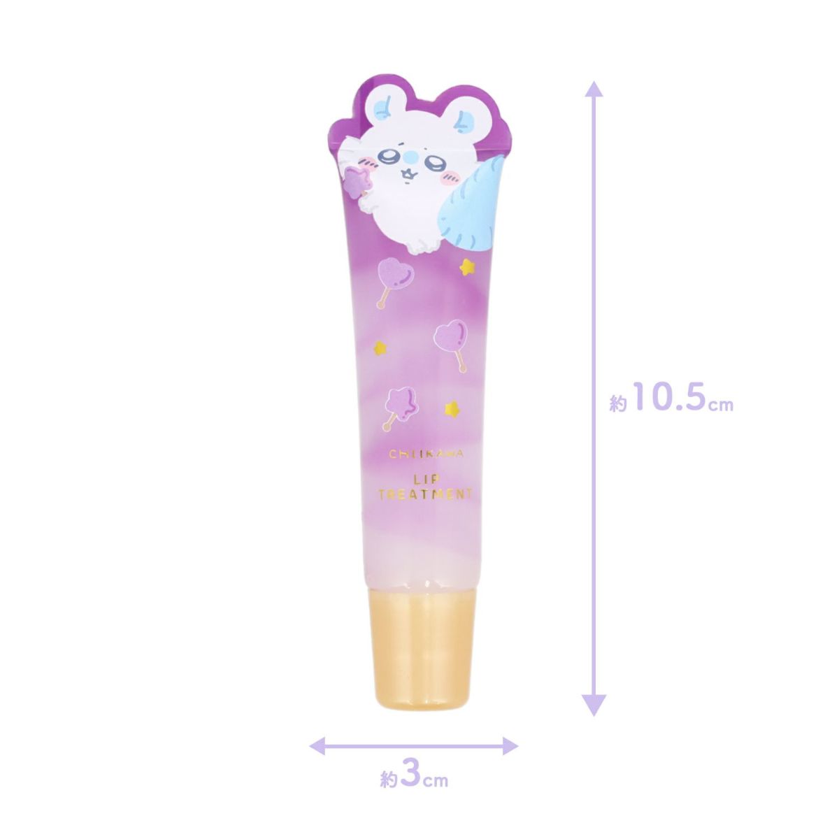 ちいかわ ダイカットコスメシリーズ リップトリートメント ＜モモンガ＞