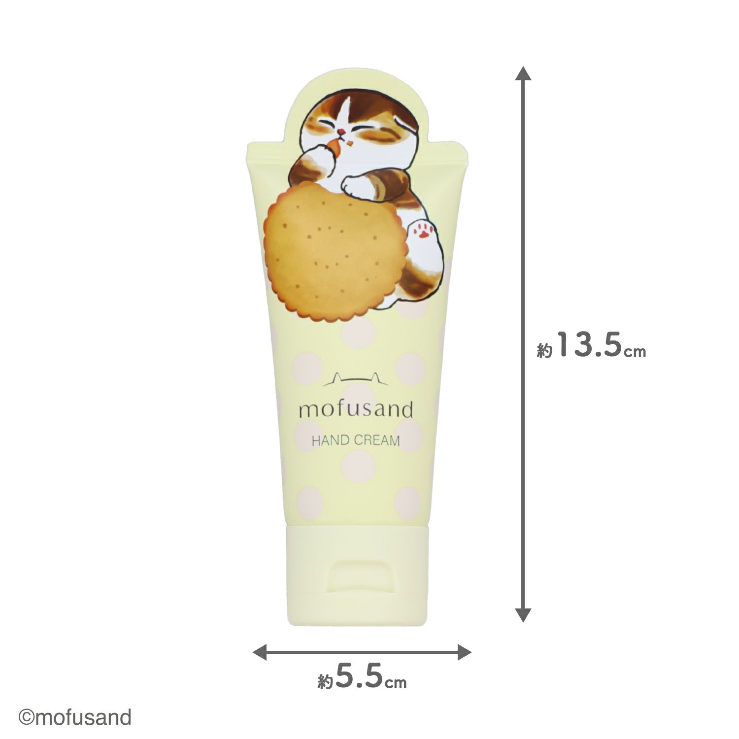 mofusand ダイカットコスメシリーズ ハンドクリーム ＜イエロー＞