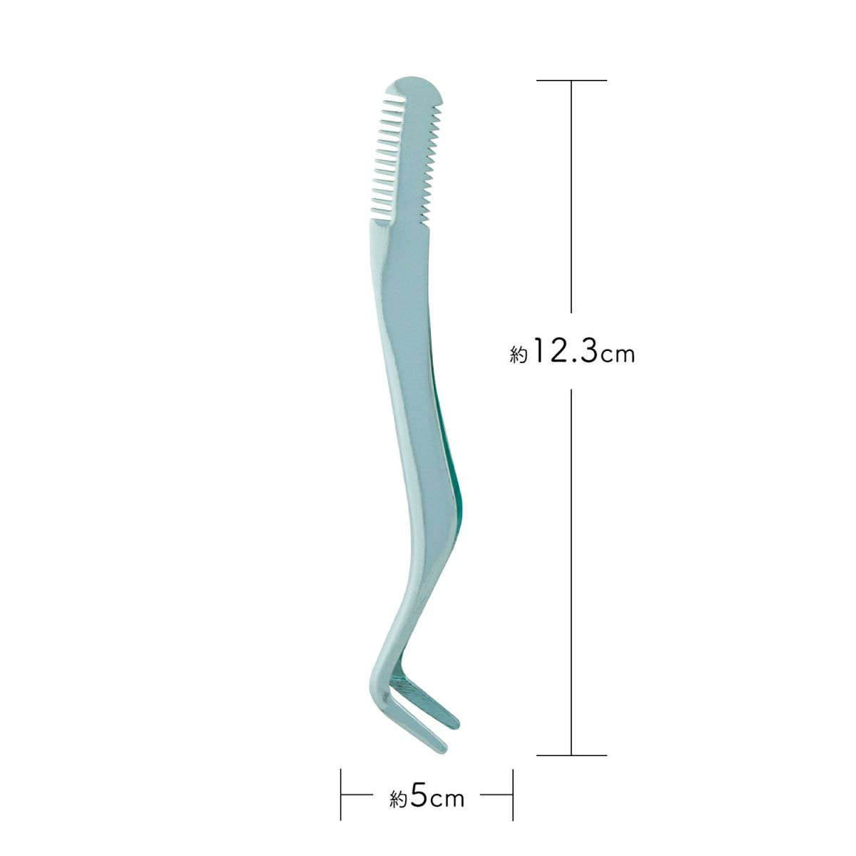 【限定カラー】 束感まつげ コーミングピンセット ＜シルバーブルー＞