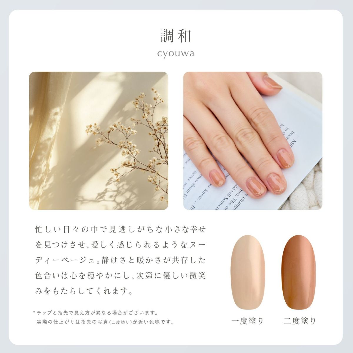 ジェリーバイ デコラティブネイル カラージェル ＜cyouwa(調和)＞