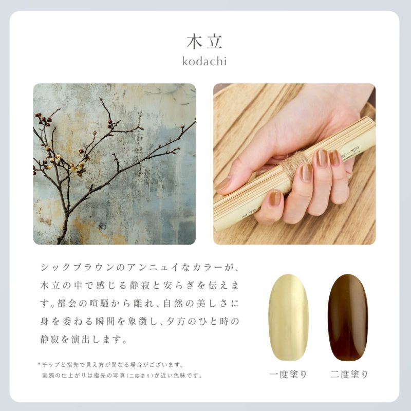 ジェリーバイ デコラティブネイル カラージェル ＜kodachi(木立)＞