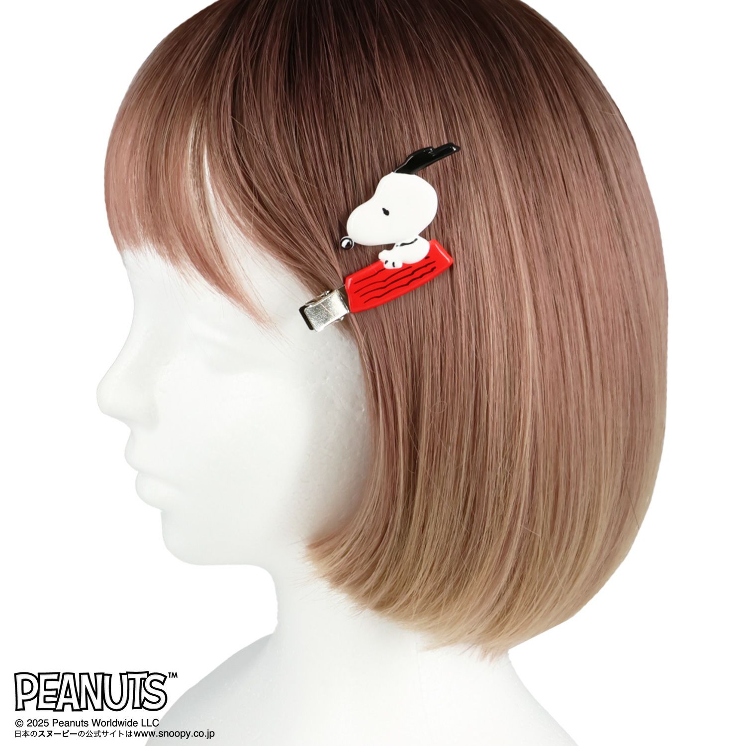 [PEANUTS] SNOOPY 前髪クリップ ＜C＞ 2個セット