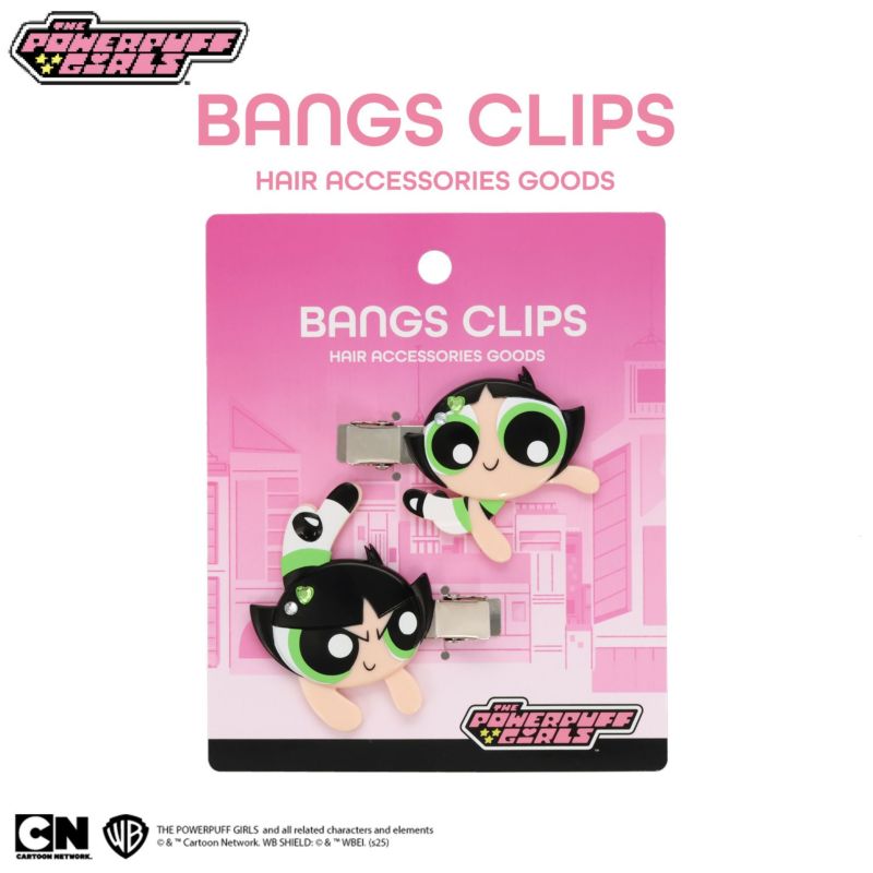 パワーパフ ガールズ 前髪クリップ ＜バターカップ＞ 2個セット