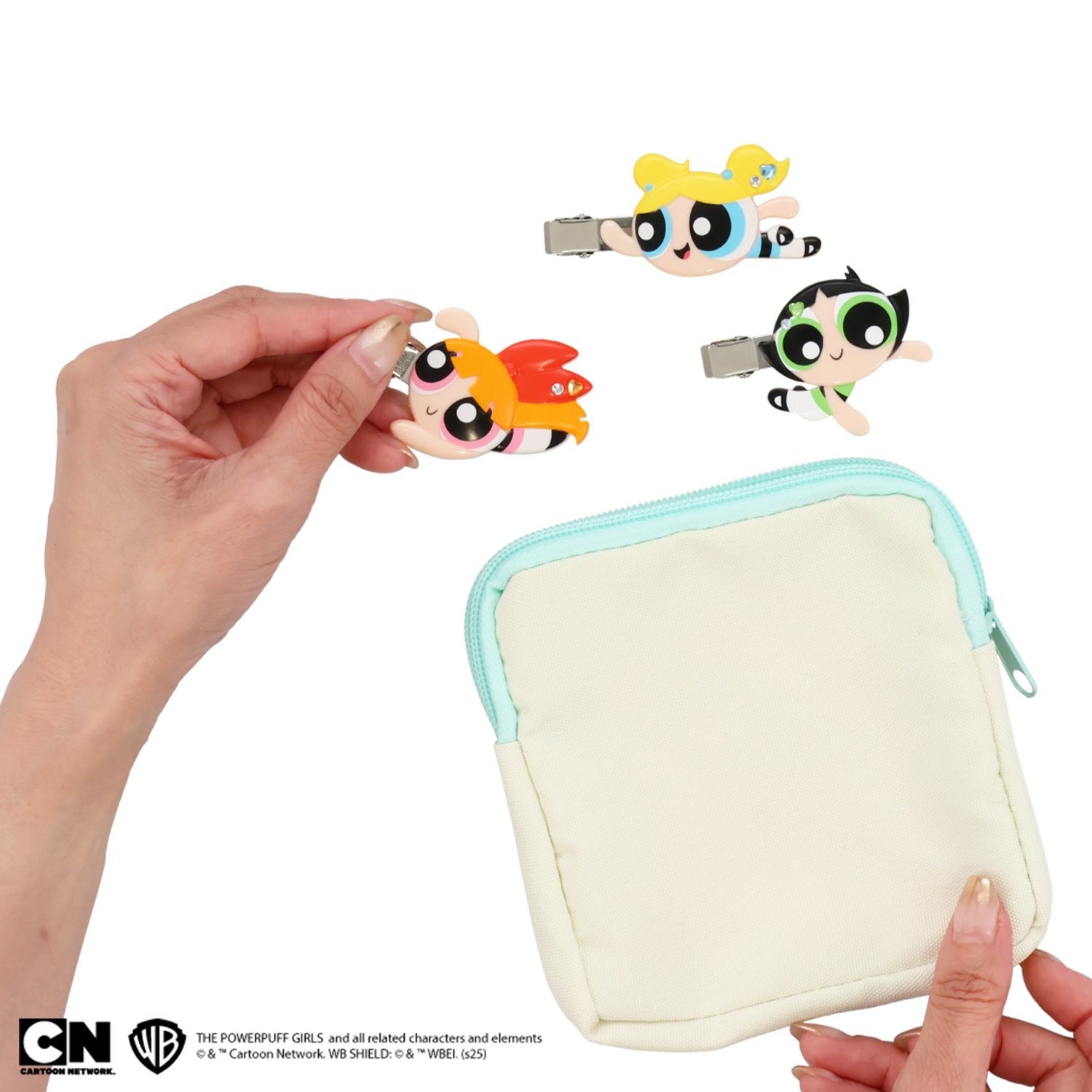 パワーパフ ガールズ 前髪クリップ ＜バターカップ＞ 2個セット
