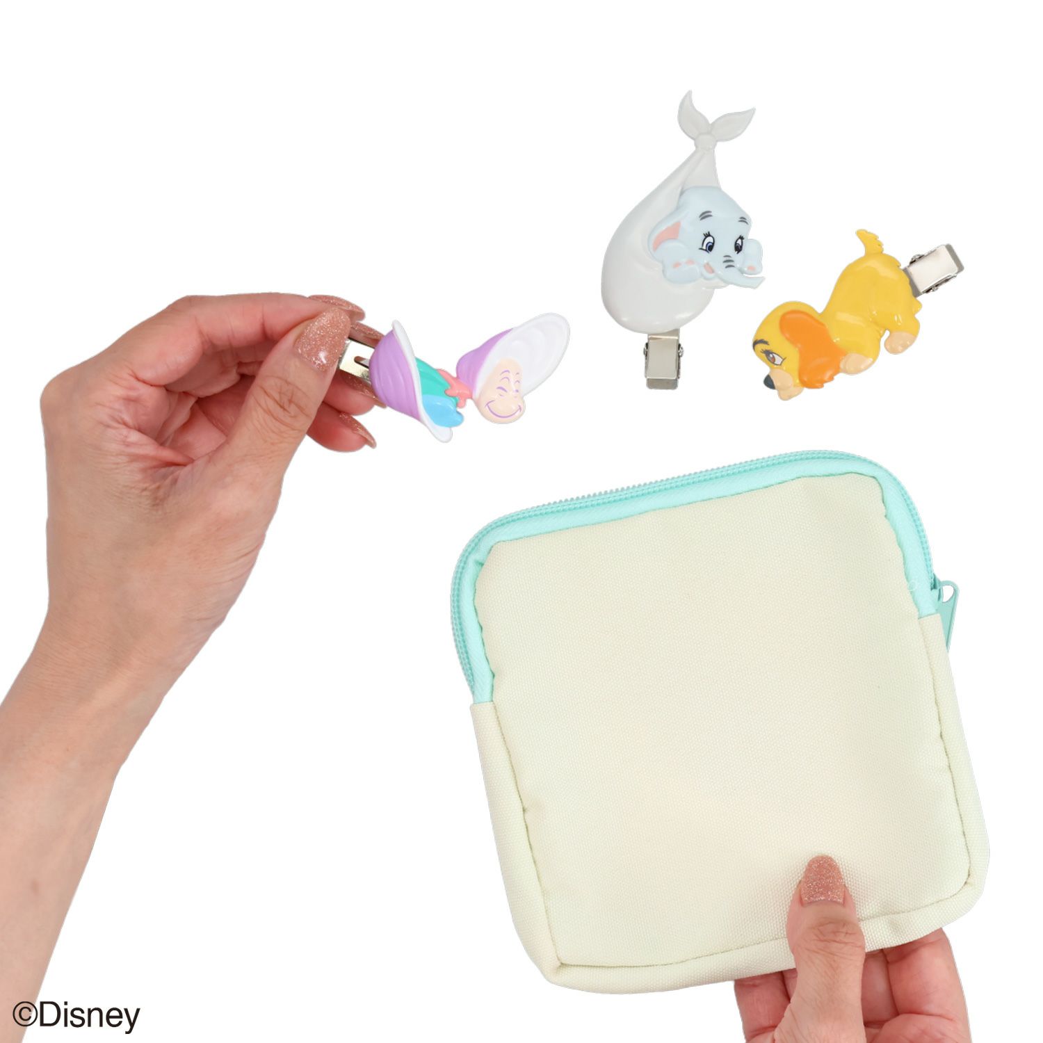 Disney 前髪クリップ ＜わんわん物語＞ ディズニー  2個セット