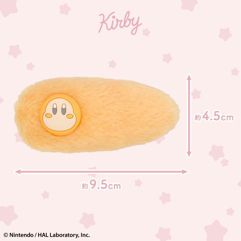 星のカービィ フェイクファーアクセサリーシリーズ 前髪クリップ ＜ ワドルディ ＞