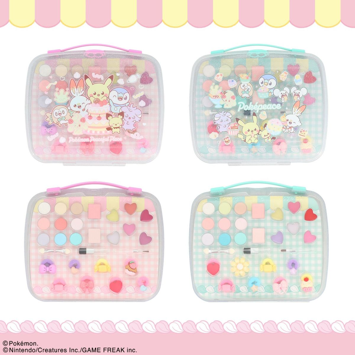 ポケピース メイクパレットセット ＜ ピンク ＞