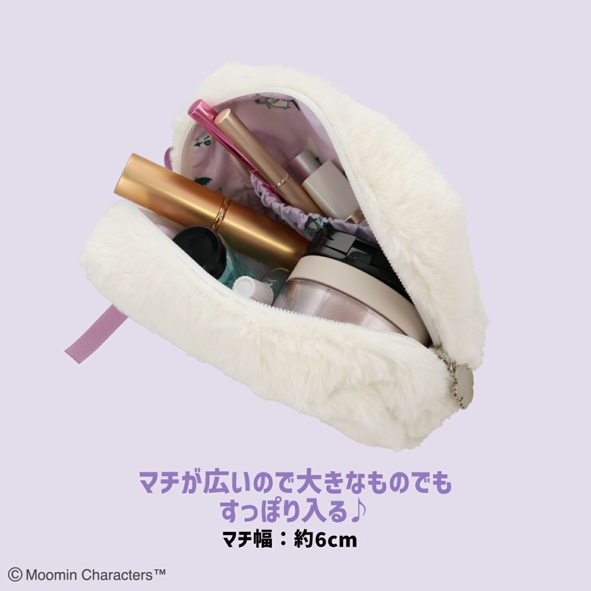 ムーミン スノーウェイホームシリーズ ＜スクエアポーチ＞