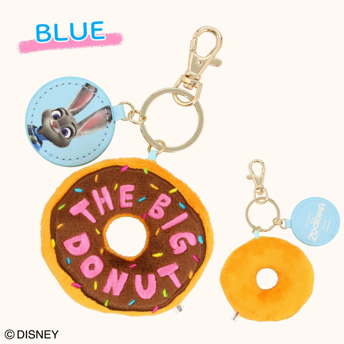 Disney ズートピア ファイナルフレームシリーズ ぬいぐるみチャーム ＜BLUE＞ 