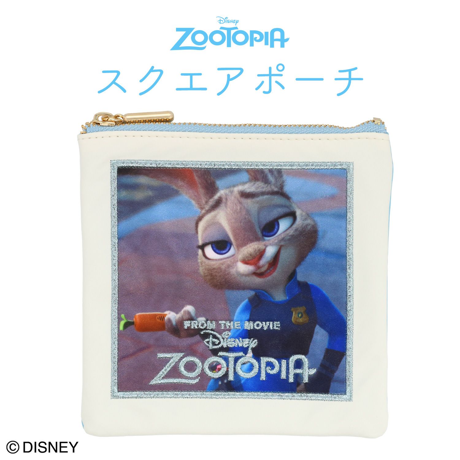 Disney ズートピア ファイナルフレームシリーズ スクエアポーチ ＜BLUE＞