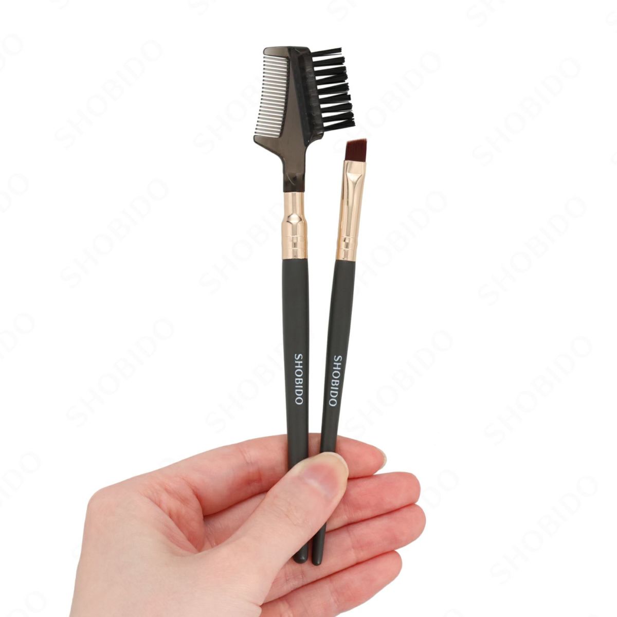 アイブロウブラシ＆コームセット