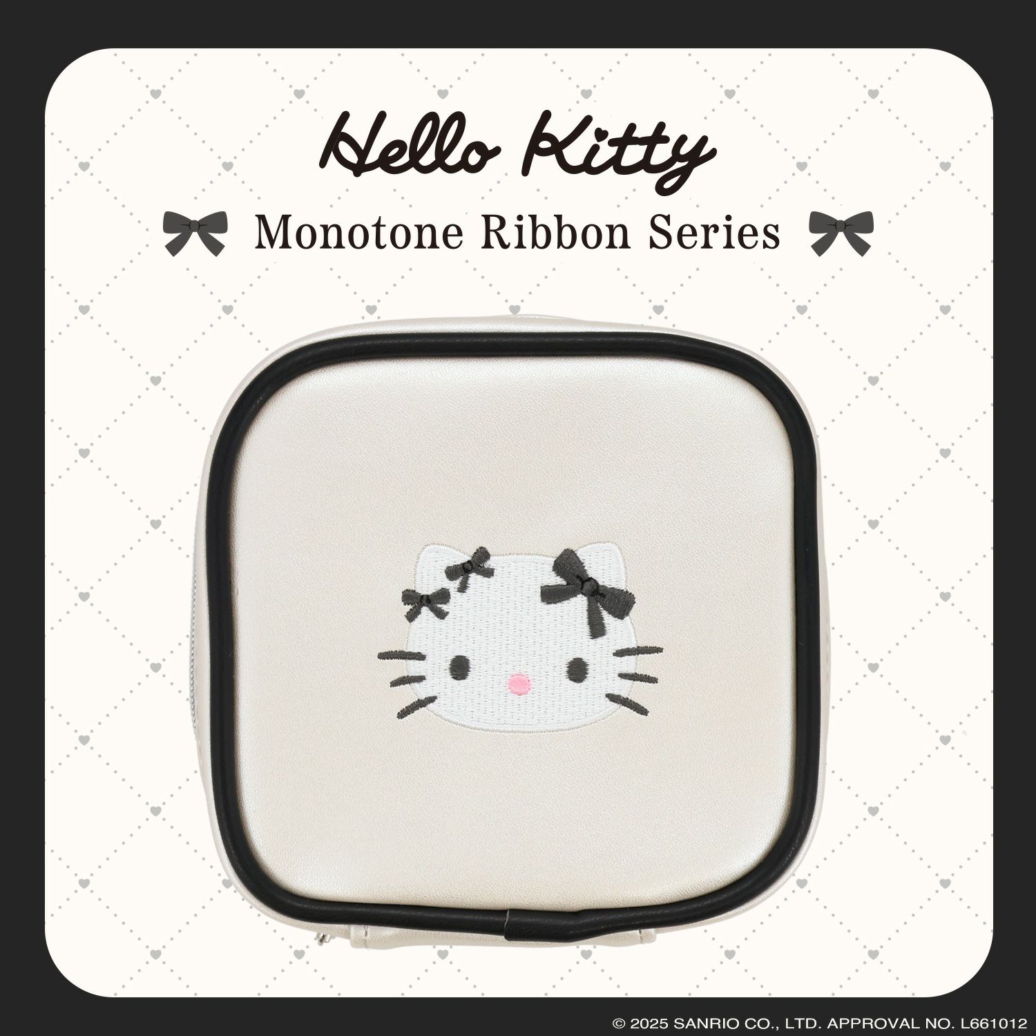 ハローキティ モノトーンリボンシリーズ | キャラクター商品 | 粧美堂