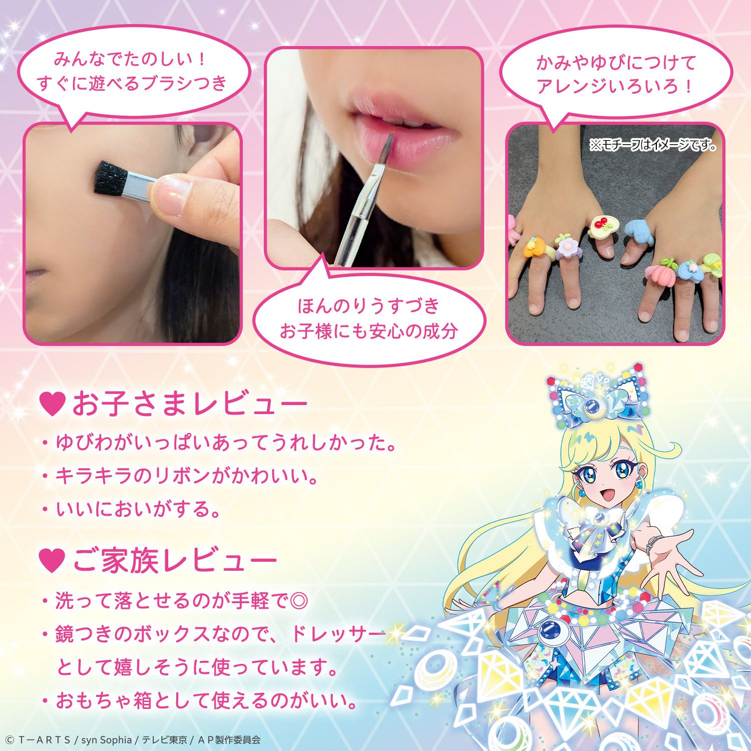 ひみつのアイプリ ＜ メイクボックスコスメセット ＞