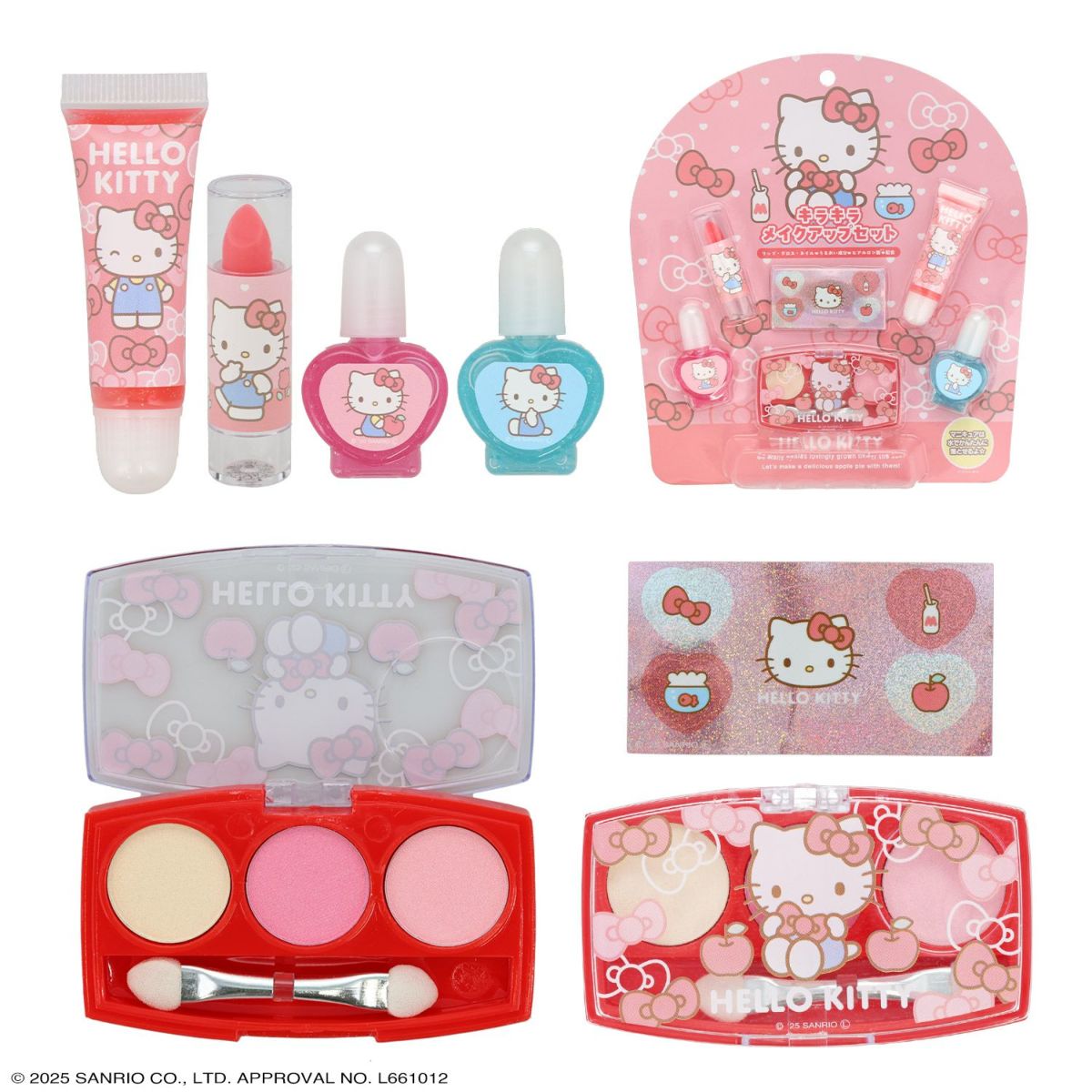 サンリオキャラクターズ キッズコスメシリーズ ＜ キラキラメイクアップセット ＞