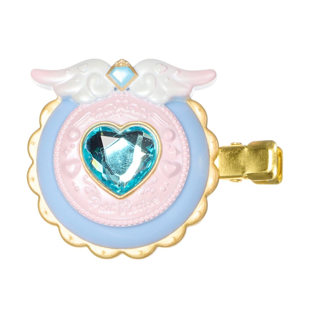 プチレシピ 前髪クリップ ＜ピンク＆ブルー＞