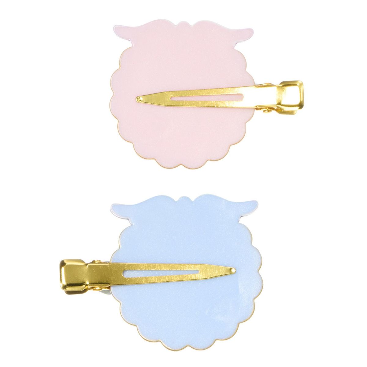 プチレシピ 前髪クリップ ＜ピンク＆ブルー＞